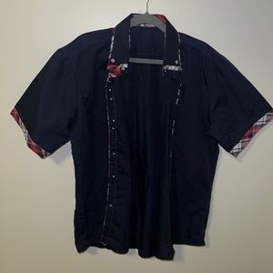 Navy Blue short sleeve shirt